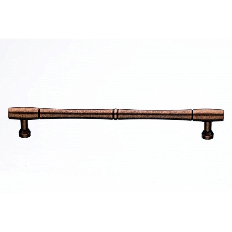Nouveau Bamboo 12″ Center Appliance Pull Finish: Old English Copper