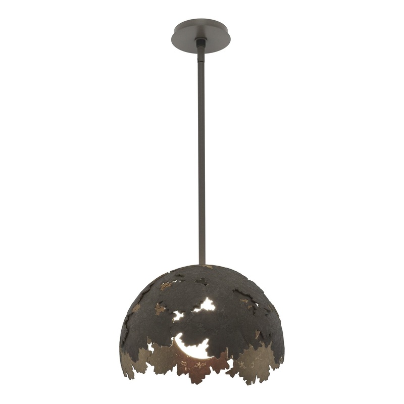 Pangea 1-Light Pendant Dark Smoke