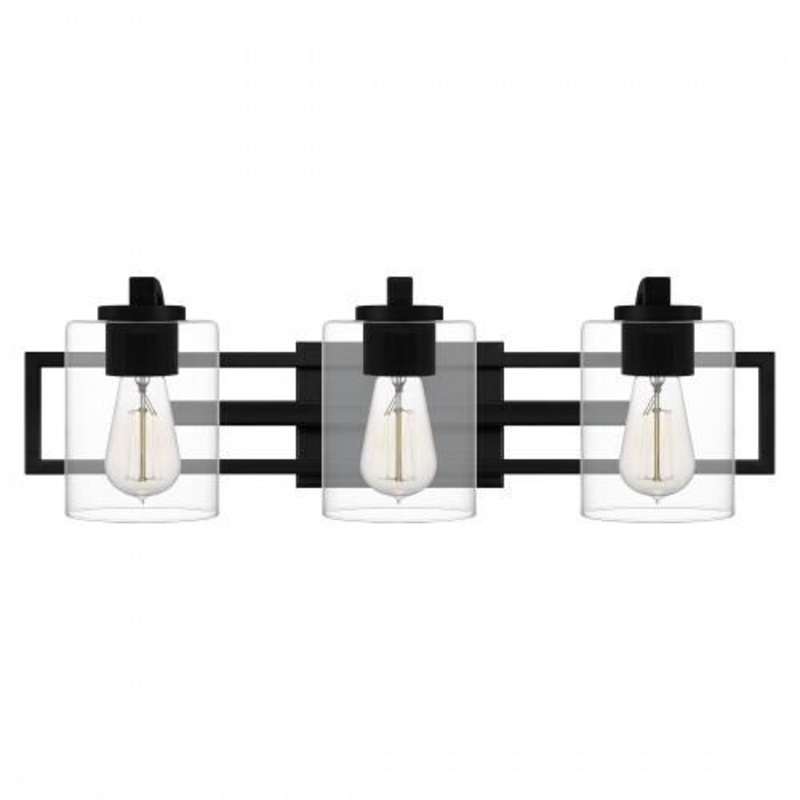 Quoizel LANS8624MBK Lansdowne Bath 3 lights matte black Bath