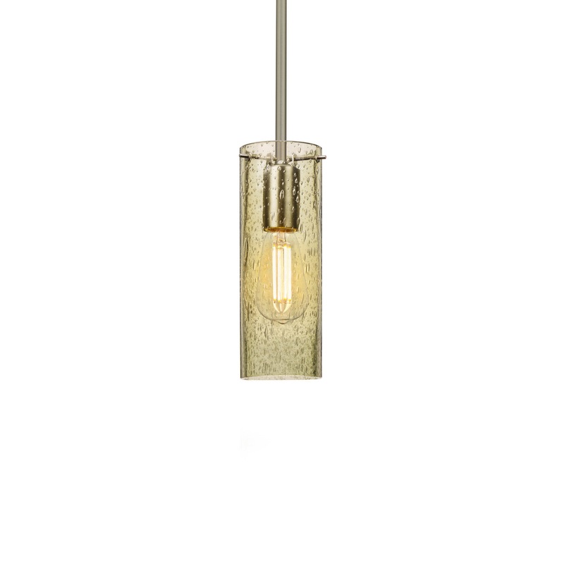 Besa 1TT-JUNI10GD-EDIL-SN Juni One Light Pendant Satin Nickel