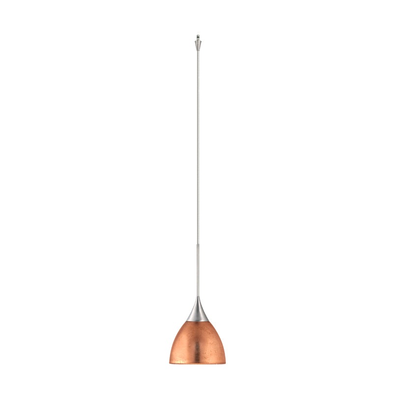 Besa XP-1758CF-SN Divi One Light Pendant Satin Nickel