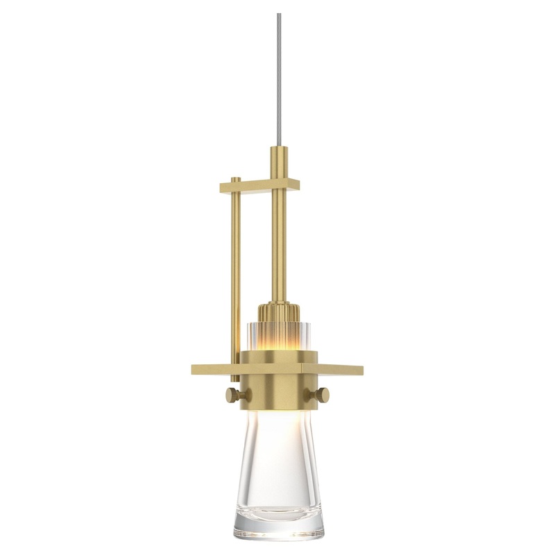 Erlenmeyer Low Voltage Mini Pendant Modern Brass