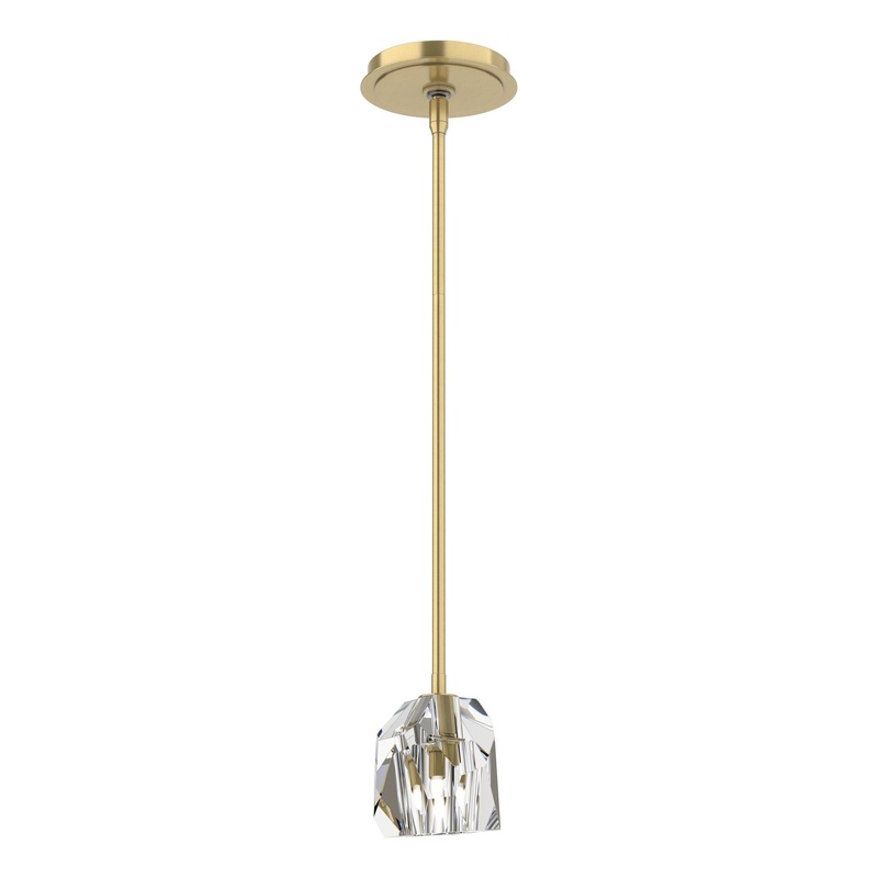 Gatsby 1-Light Mini Pendant Modern Brass