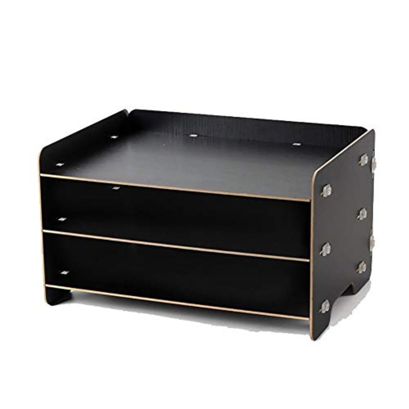 Schedario Classificatore Verticale Cartella del Desktop, Portariviste in Legno Scaffale per Cancelleria A pi Piani, Forniture per Ufficio O Articoli per La Casa (Size : #11)