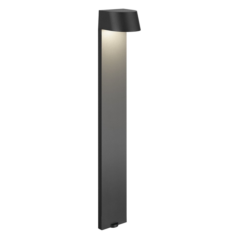 12 Volt LED 23.6″ Flared Top Path Light Textured Black 3000K
