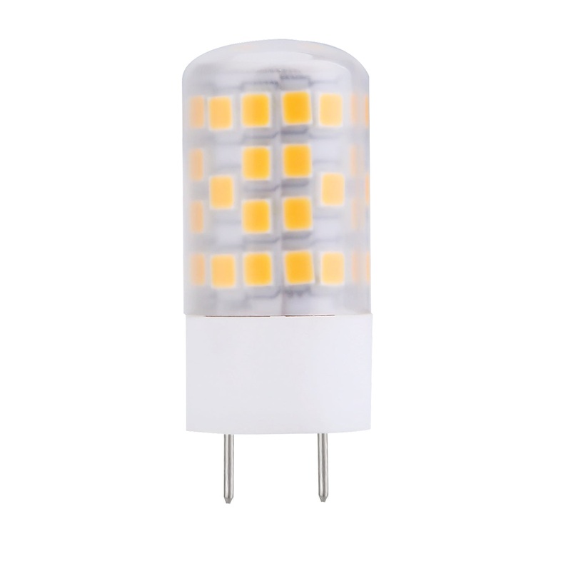 4.50 Watt G-8 LED, 450  Lumens, G8 Bi Pin base, 120 Volt Light Bulb by Emery Allen