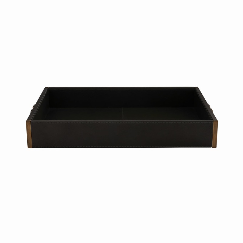 Arteriors 4641 Miles Tray Graphite