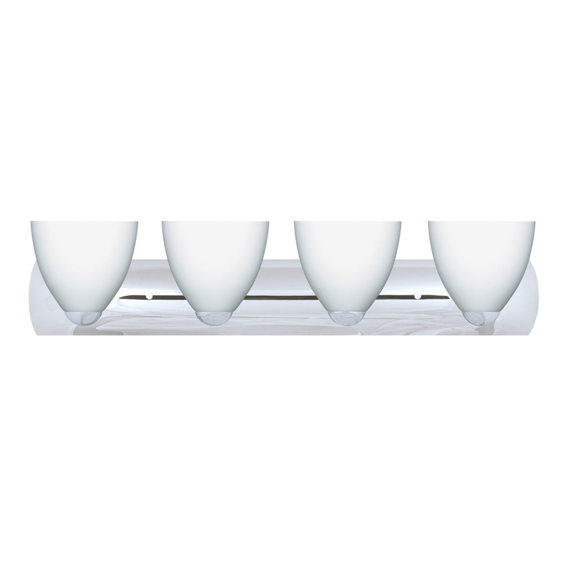 Besa 4WZ-757207-CR Sasha Four Light Wall Sconce Chrome (Discontinued)