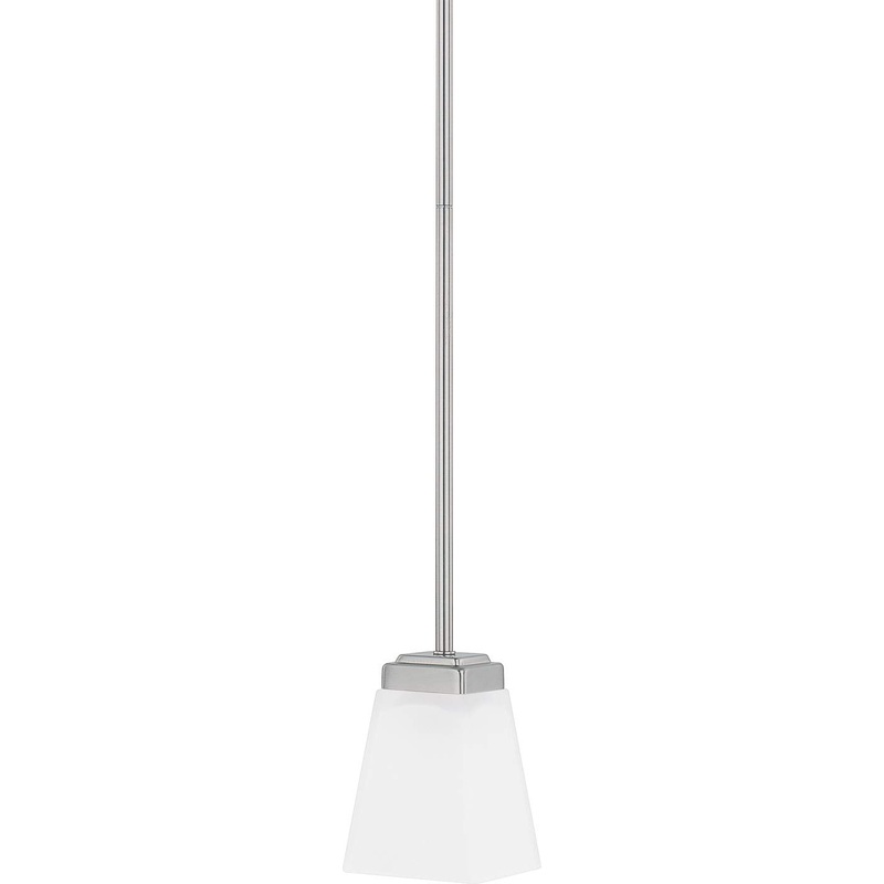 Capital Lighting 314411BN-334 Baxley 1 Light Pendant Brushed Nickel