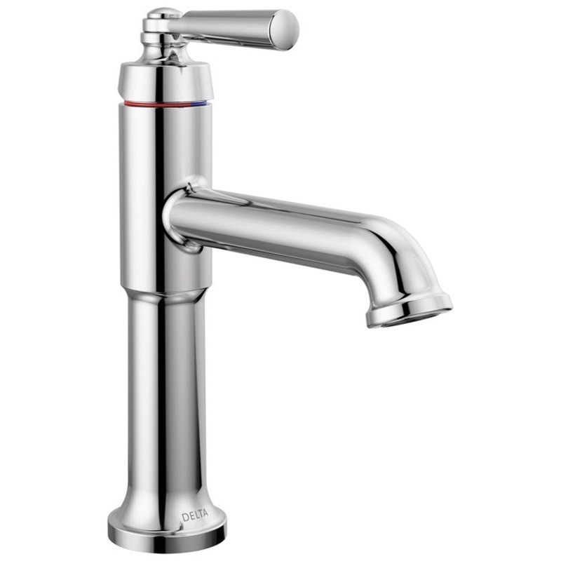 Lavatory Faucet Saylor 1 Lever ADA WaterSense Chrome 1.2 Gallons per Minute 4-1/2 Inch