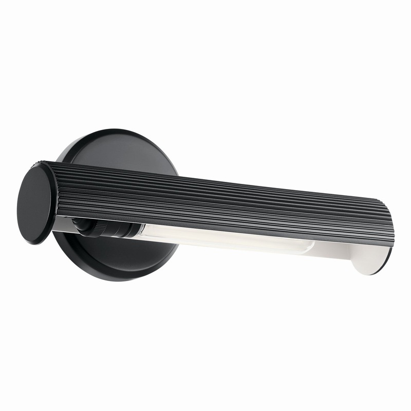 LED Picture Light from the Midi Collection in Black Finish by Kichler