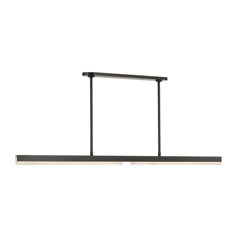 Linea 60 Linear Chandelier Bronze