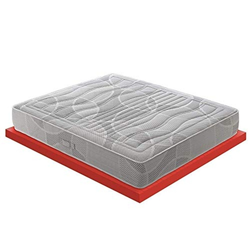 Materassiedoghe – Materasso Piazza e Mezza Memory Foam 11 Diverse Zone  7 cm Memory Foam  Certificato Presidio Medico  100% Made in Italy  MOD. Polifoam (120×190)