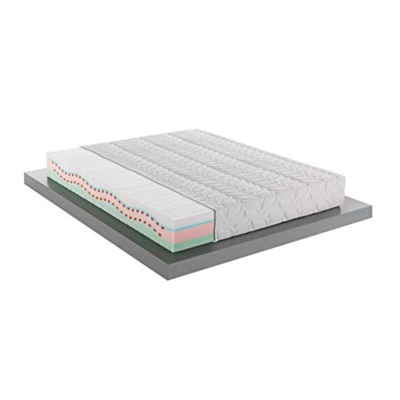 MENTOR – Materasso Memory Med H1 Piazza E Mezzo 120×190 Creation Med H23 DISP. Medico DETRAIBILE 7 cm di Memory, Onda ad 11 Zone di portanza differenziata, sfoderabile e Lavabile.
