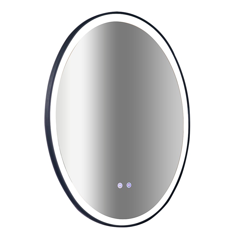 Oval Mirror LED Anti-Fog Illuminated Bathroom Living Room