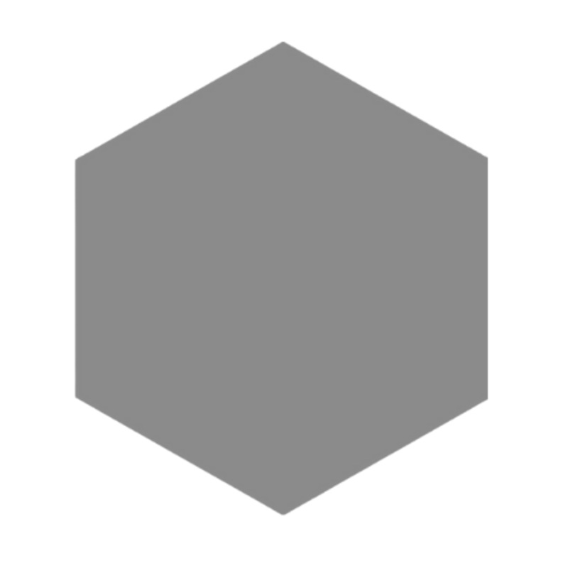 Roca Tile Usa Inc Elegant Ideas 5X6 Hexagon Block Acero Matte Glazed Porcelain Tile – Grne0Ca971