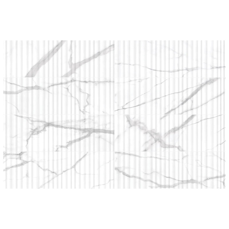12″ x 36″ Raffino Alto Statuario Matte Valore