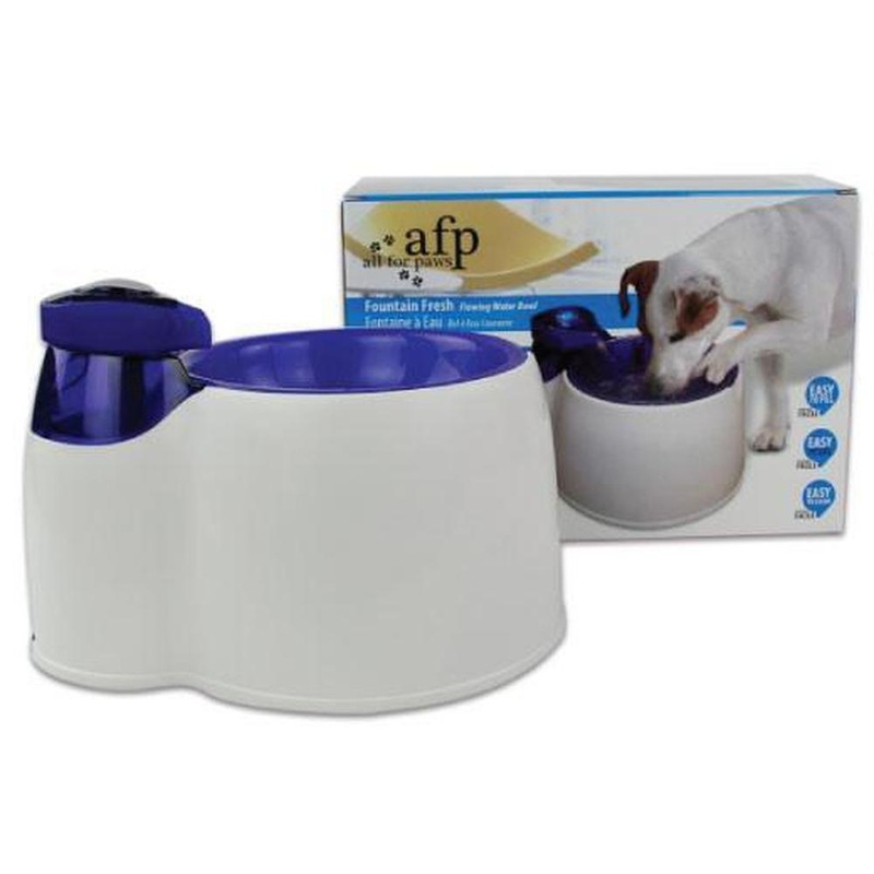 2L Fountain Fresh Pet Water Filter Bowl – Interactive Dog Cat Purifier