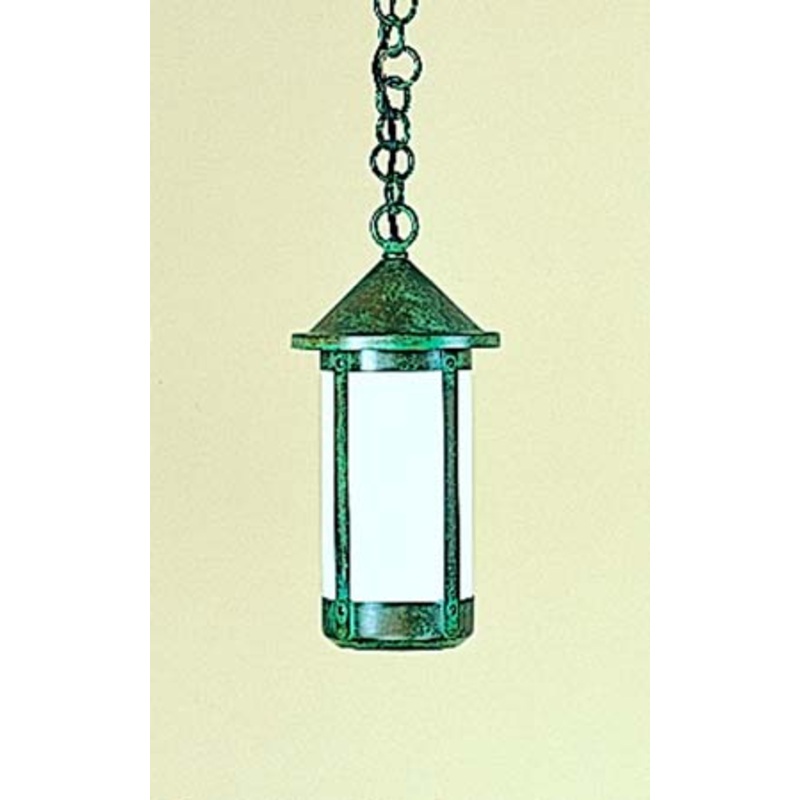 Arroyo BH-6LWO-VP Berkeley One Light Pendant Verdigris Patina