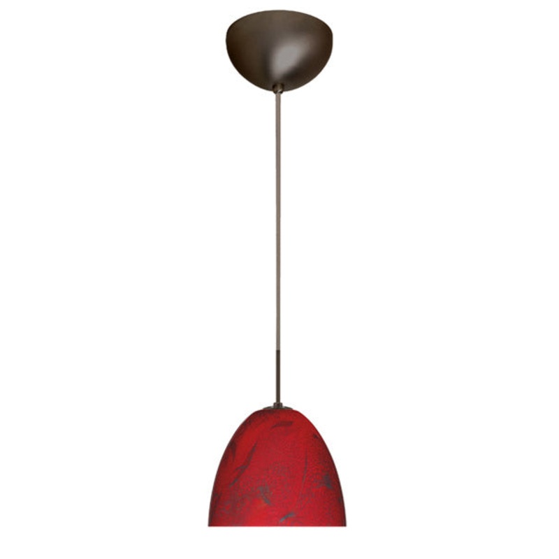 Besa 1BC-7572MA-BR Sasha One Light Pendant Bronze (Discontinued)