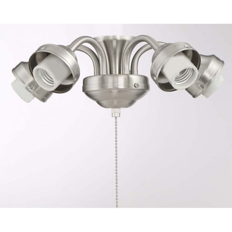Craftmade F525-BNK-LED Universal Five Light Fitter Brushed Polished Nickel (Discontinued)