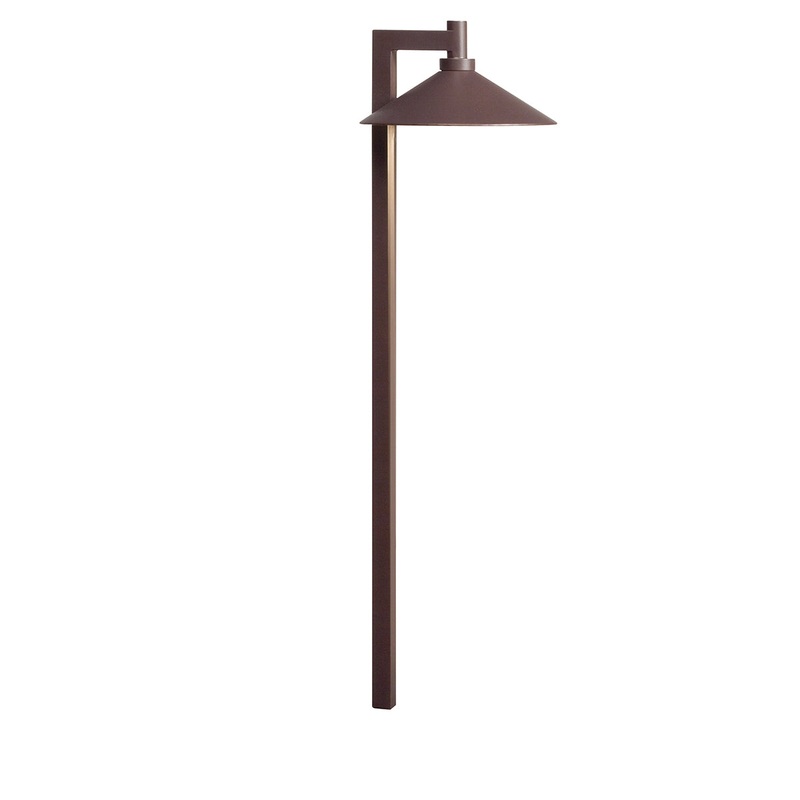 Kichler 15800AZT27R LED Path Light, Textured Architectural Bronze