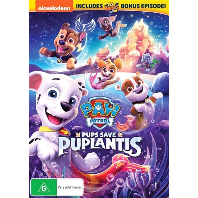 Paw Patrol – Pups Save Puplantis DVD