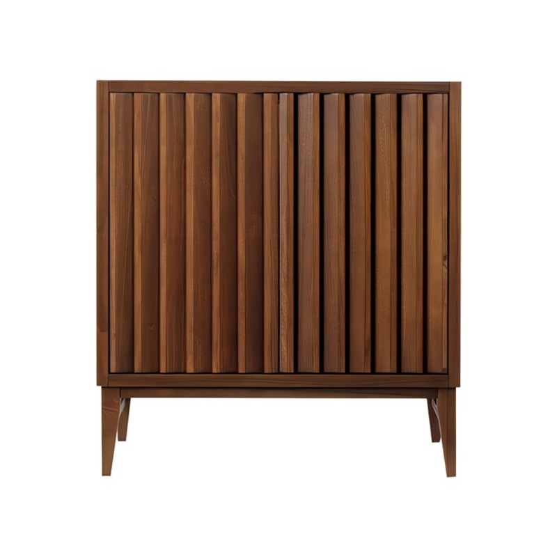 Vanity Sinca 30 Inch Less Top Walnut 2 Doors