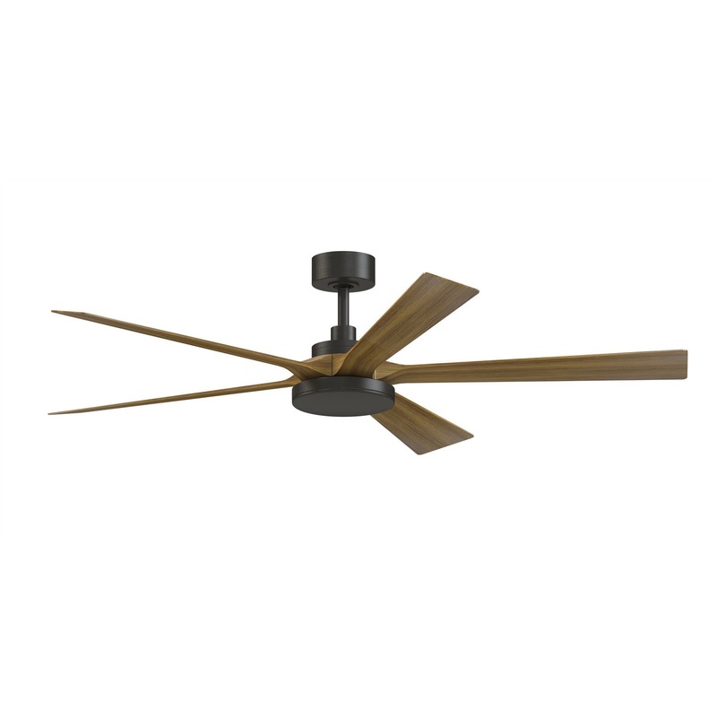64″Ceiling Fan from the TorchAire 64 Collection in Dark Bronze Finish by Fanimation