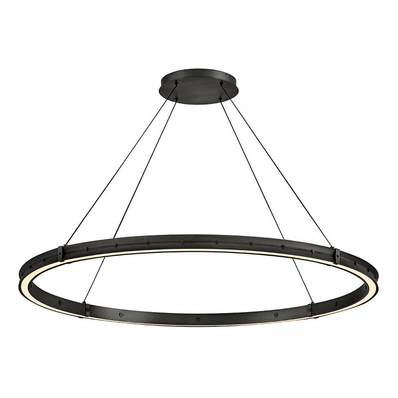 Althea Extra Large Chandelier Satin Black