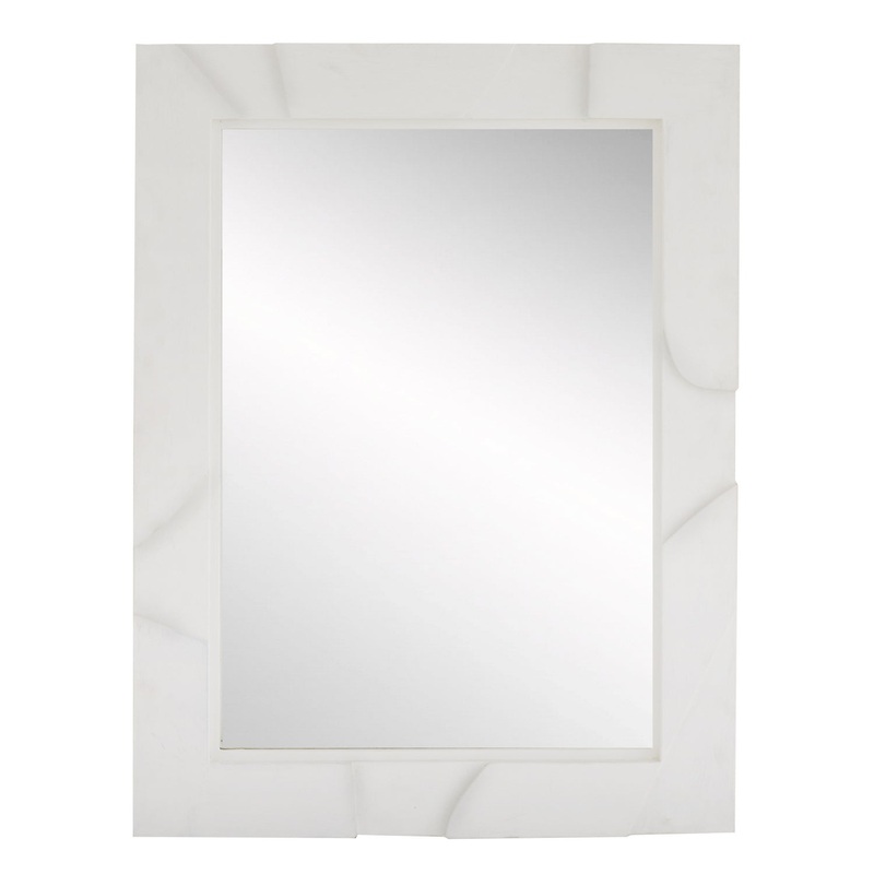 Arteriors 6987 Safra Mirror White Gesso