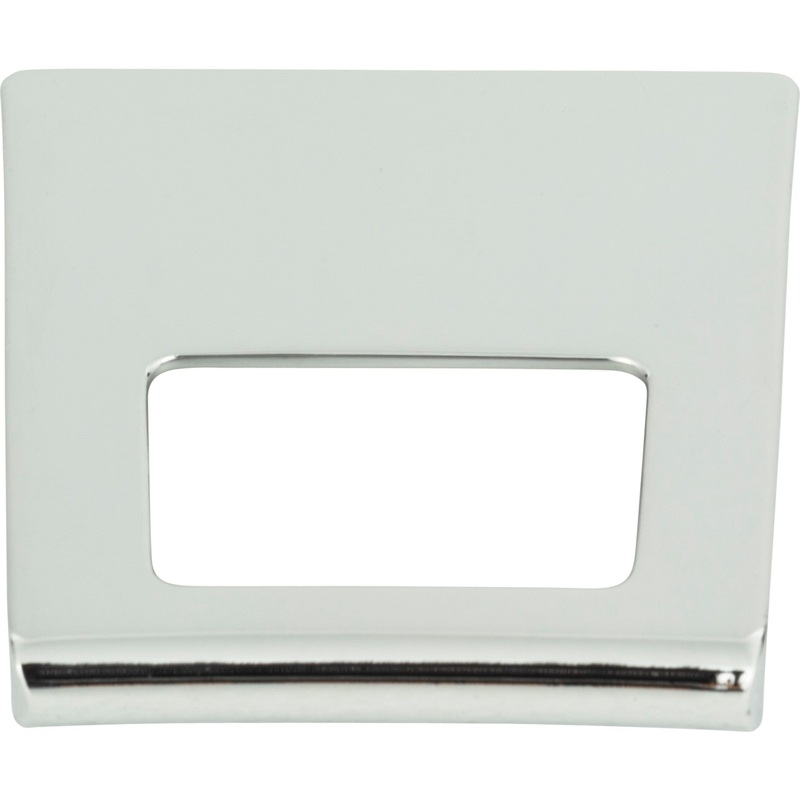 Atlas Homewares Mid Century Tab Pull 1 1/4 Inch (c-c) Polished Chrome