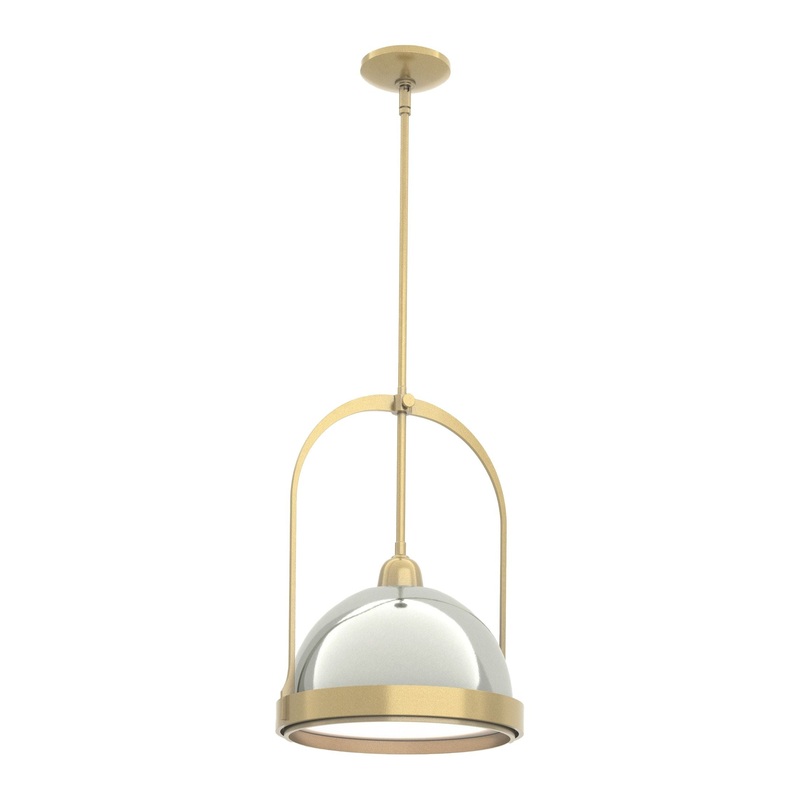 Atlas Small Pendant Modern Brass Sterling