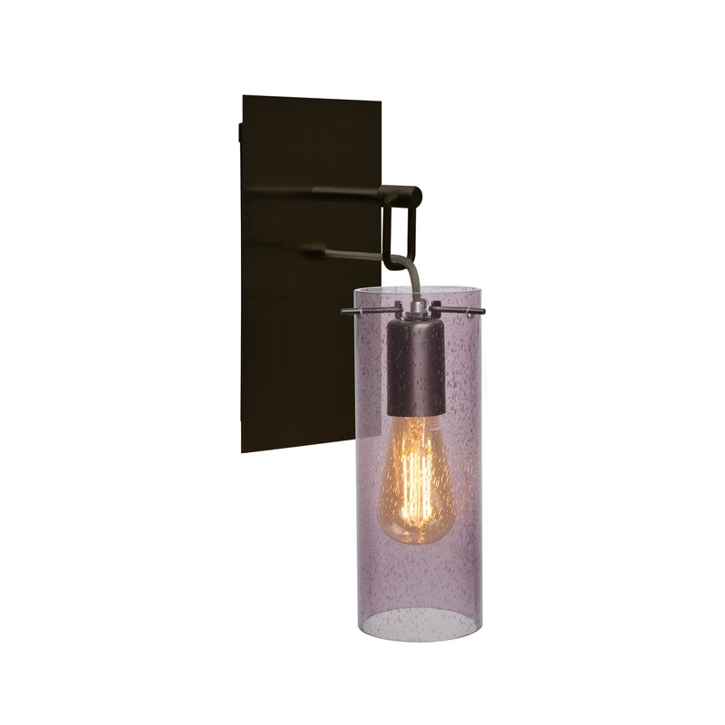 Besa 1WP-JUNI10PL-EDIL-BR Juni One Light Wall Sconce Bronze