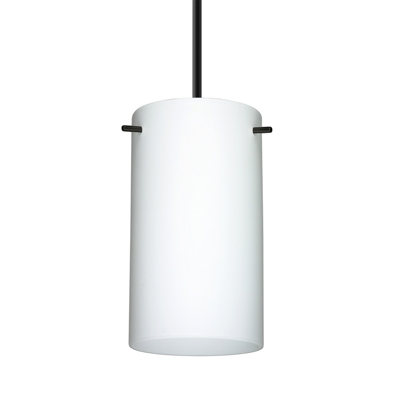 Besa B-440407-BK Besa Stilo 7 Pendant One Light Pendant Black