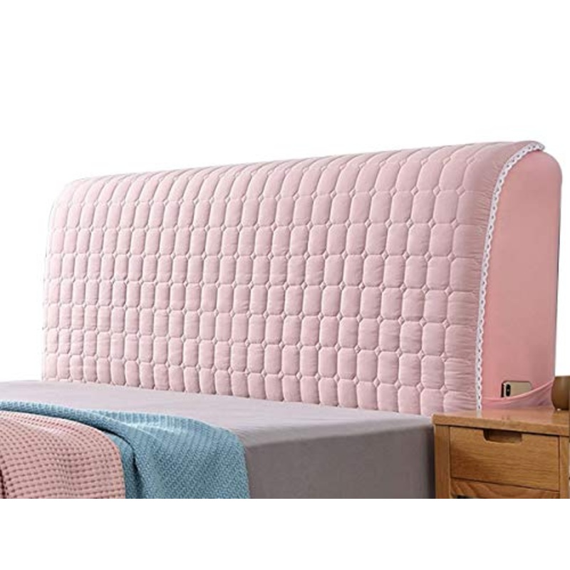 HDGZ Copertura Testiera Letto Fodera Testata Letto Elastica Copertura per Testiera per Letto Fodera Elastica Protezione Decorazione per Camera da Letto (Color : Purple, Size : 1.6M)