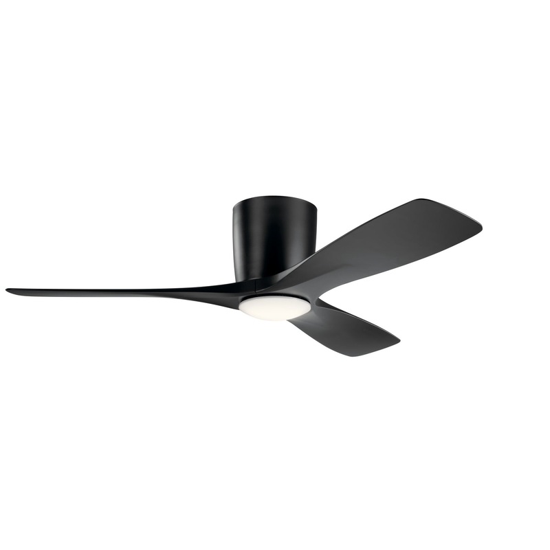 Kichler 300032SBK 48″ Ceiling Fan, Satin Black