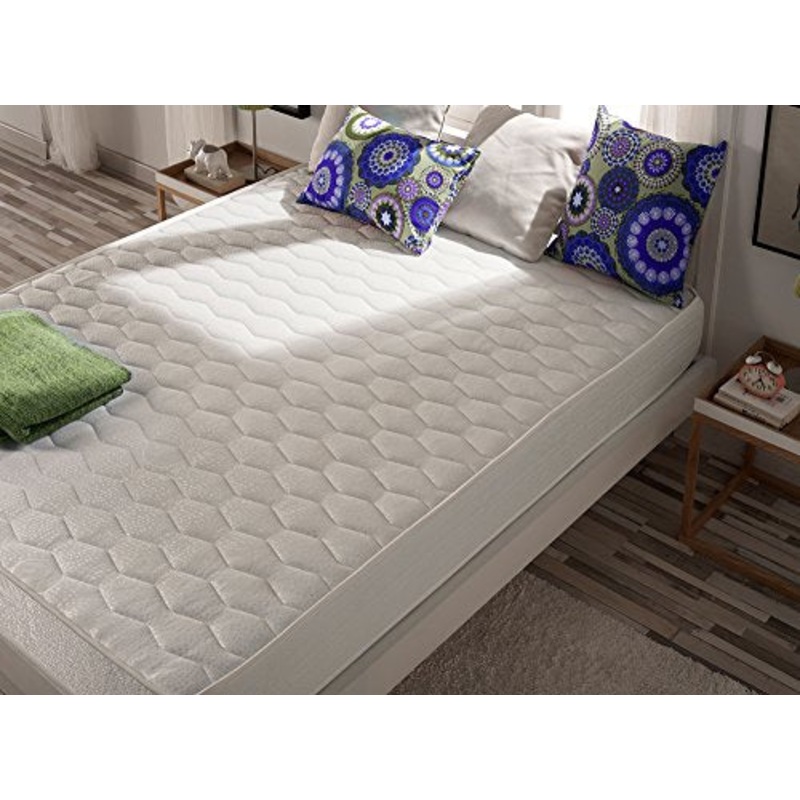 Naturalex | Optivisco | Materasso Memory Piazza e Mezza 135×190 cm | Lattice e Schiuma Alta Resilienza Memo-Sensibile | Zone Ergonomiche Differenziate Effetto Ortopedico | Struttura Ultra Ventilata