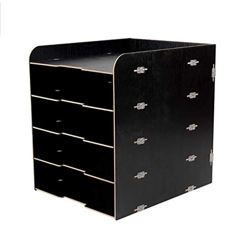 Schedario Classificatore Verticale Cartella del Desktop, Portariviste in Legno Scaffale per Cancelleria A pi Piani, Forniture per Ufficio O Articoli per La Casa (Size : #9)