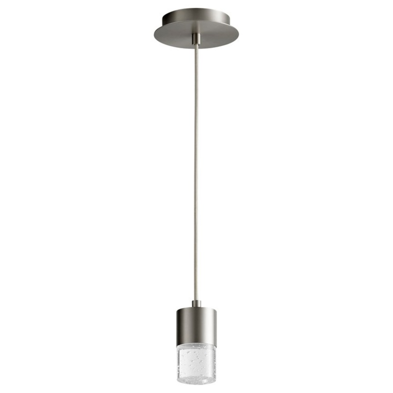 Spirit Single-Light 5″ LED Mini Pendant – Satin Nickel