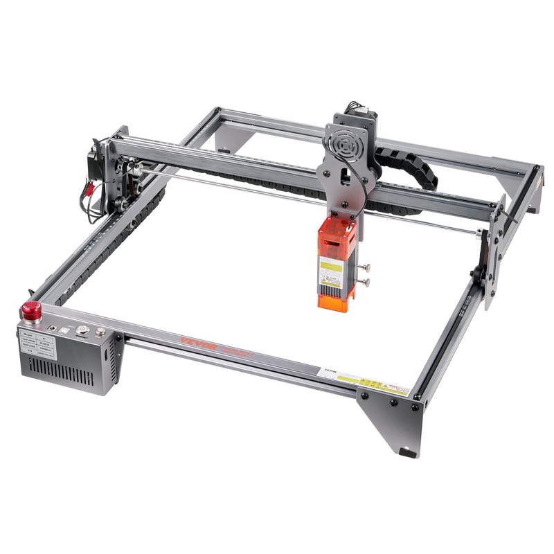 VEVOR Laser Engraver, 5W Output Laser Engraving Machine, 16.1″ x 15.7″ Large Working Area, 10000mm/min Movement Speed, Compressed Spot with Eye Protection, Laser Cutter for Wood, Metal, Acrylic