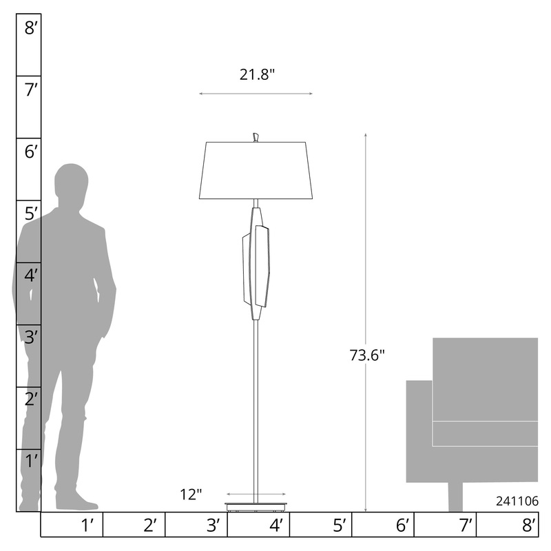 Volterra Floor Lamp Ink